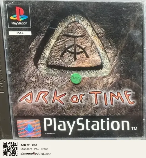 Ark of Time PlayStation, PAL box front