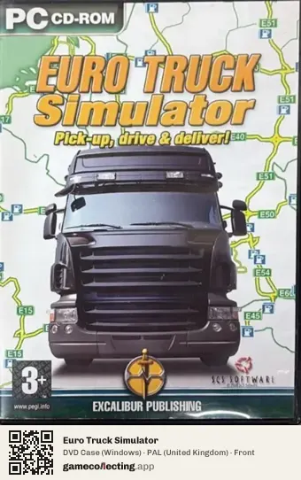 Euro Truck Simulator Computer, United Kingdom box front