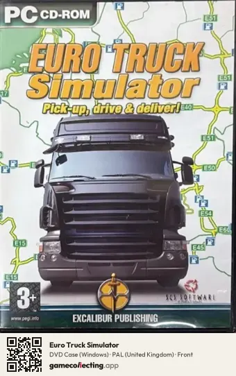 Euro Truck Simulator Computer, United Kingdom box front