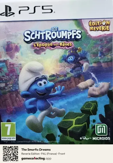 The Smurfs: Dreams PlayStation 5, France box front