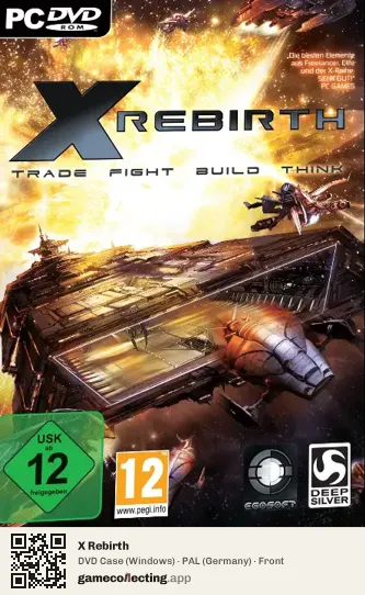 X Rebirth Computer, Germany box front