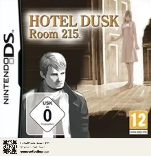Hotel Dusk: Room 215 Nintendo DS, PAL box front