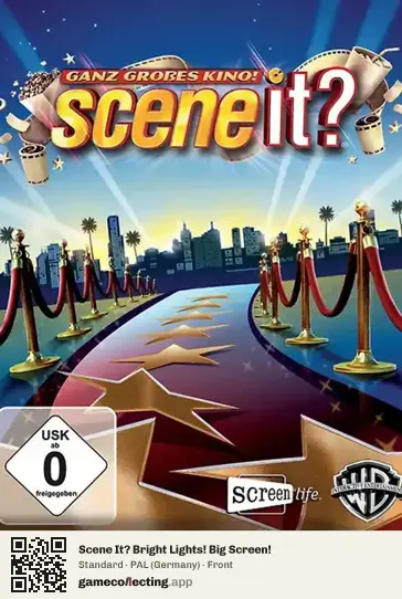 Scene It? Bright Lights! Big Screen! PlayStation 3, Germany box front