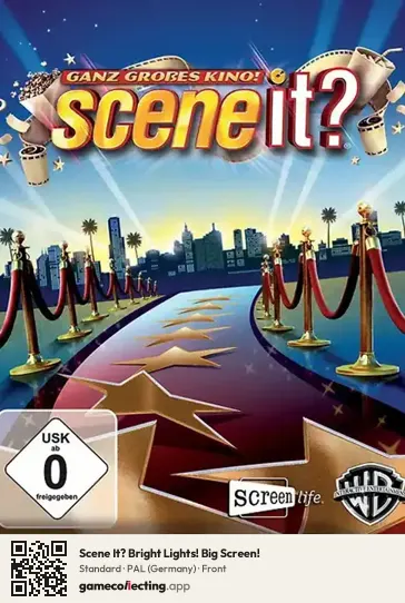 Scene It? Bright Lights! Big Screen! PlayStation 3, Germany box front
