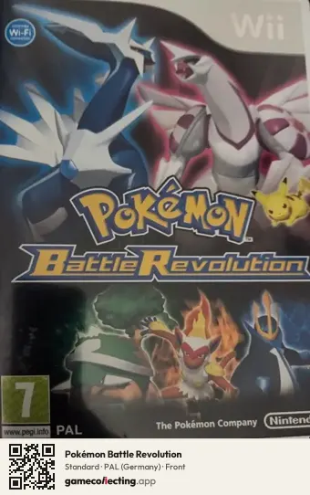 Pokémon Battle Revolution Nintendo Wii, Germany box front