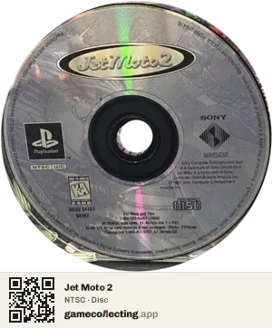 Jet Moto 2 PlayStation, NTSC disc