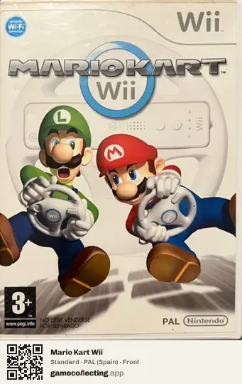 Mario Kart Wii Nintendo Wii, Spain box front
