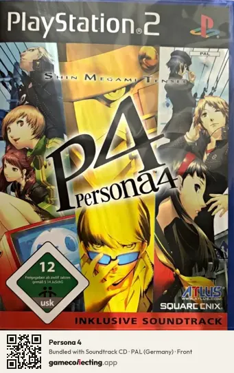 Persona 4 PlayStation 2, Germany box front