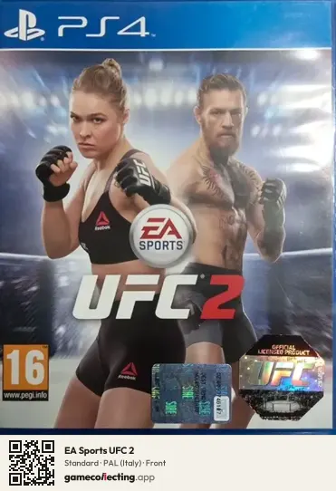 EA Sports UFC 2 PlayStation 4, Italy box front