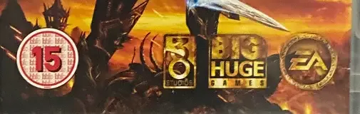 Kingdoms of Amalur: Reckoning, the BBFC circle on its front