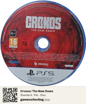 Cronos: The New Dawn PlayStation 5, PAL disc
