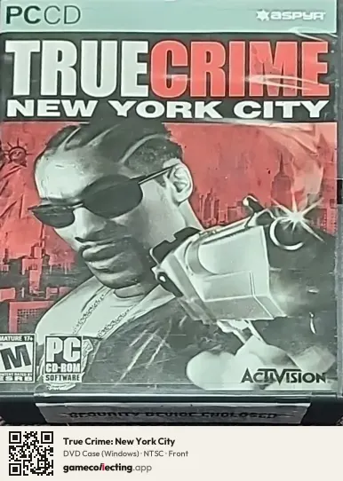 True Crime: New York City Computer, NTSC box front