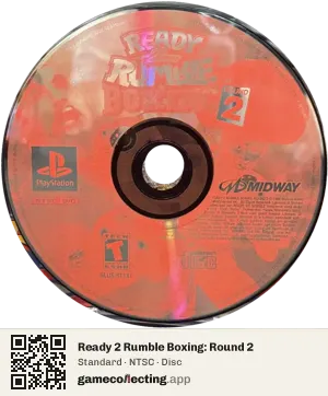 Ready 2 Rumble Boxing: Round 2 PlayStation, NTSC disc