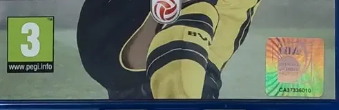 FIFA 17, the USK square on its front