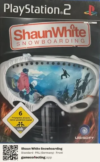 Shaun White Snowboarding PlayStation 2, Germany box front