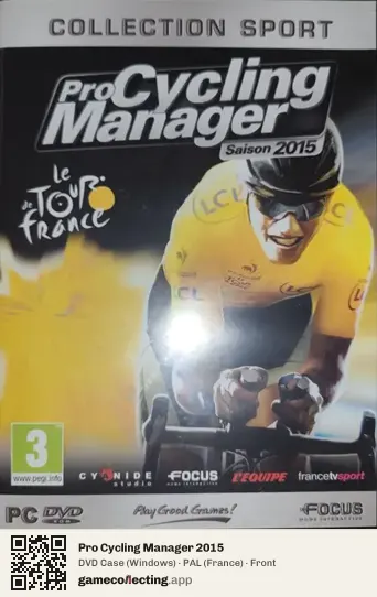 Pro Cycling Manager 2015 Computer, France box front