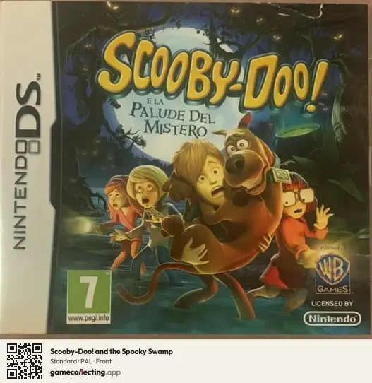 Scooby-Doo! and the Spooky Swamp Nintendo DS, PAL box front