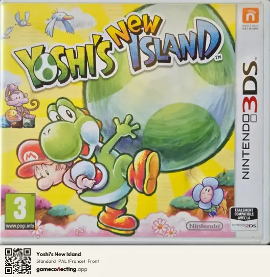 Yoshi's New Island Nintendo 3DS, France box front