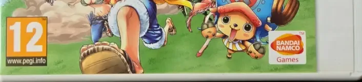 One Piece: Unlimited World Red, the USK square on its front