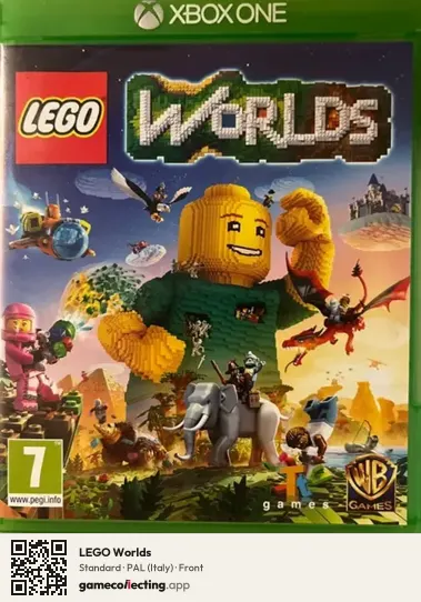 LEGO Worlds Xbox One, Italy box front