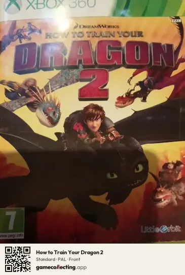 How to Train Your Dragon 2 Xbox 360, PAL box front
