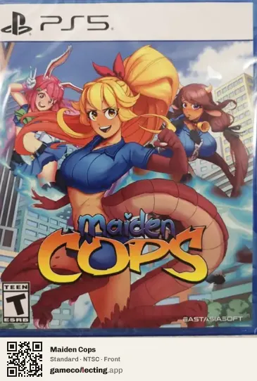 Maiden Cops PlayStation 5, NTSC box front