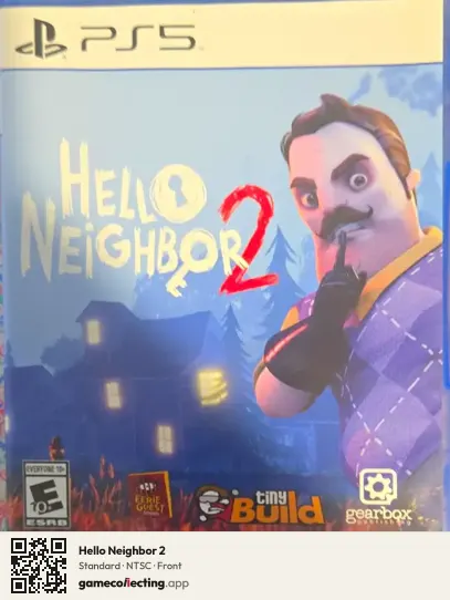 Hello Neighbor 2 PlayStation 5, NTSC box front