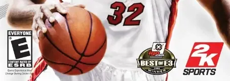 NBA 2K7, the ESRB box on its front