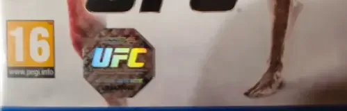 EA Sports UFC, the PEGI square on its front