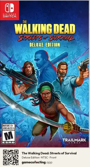 The Walking Dead: Streets of Survival Nintendo Switch, NTSC box front