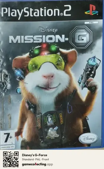 Disney's G-Force PlayStation 2, PAL box front