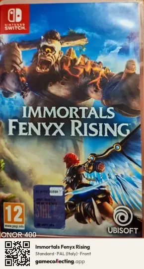 Immortals Fenyx Rising Nintendo Switch, Italy box front