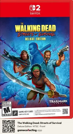 The Walking Dead: Streets of Survival Nintendo Switch 2, NTSC box front