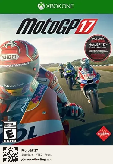 MotoGP 17 Xbox One, NTSC box front
