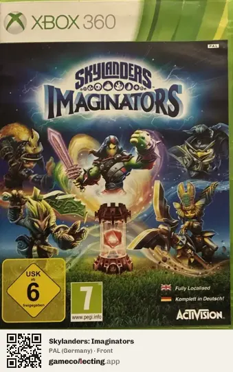 Skylanders: Imaginators Xbox 360, Germany box front