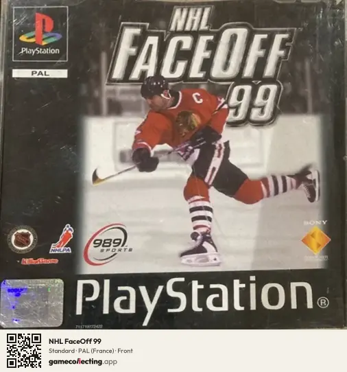 NHL FaceOff 99 PlayStation, France box front
