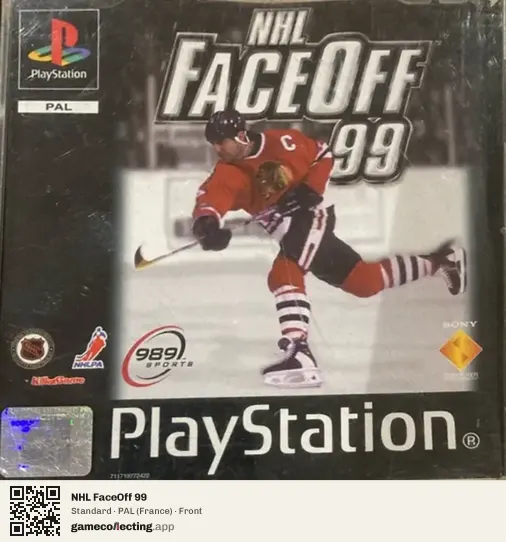 NHL FaceOff 99 PlayStation, France box front