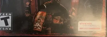 Buffy the Vampire Slayer: Chaos Bleeds, the ESRB box on its front