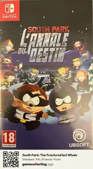 South Park: The Fractured but Whole Nintendo Switch, France box front