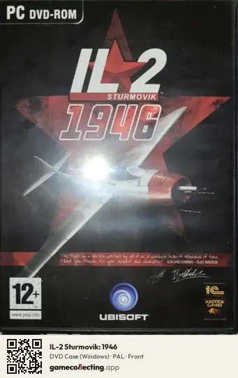 IL-2 Sturmovik: 1946 Computer, PAL box front