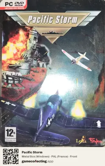 Pacific Storm Computer, France box front