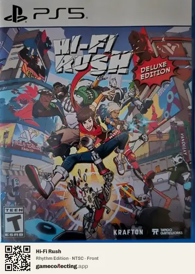 Hi-Fi Rush PlayStation 5, NTSC box front