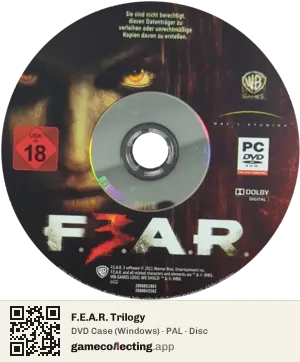 F.E.A.R. Trilogy Computer, PAL disc