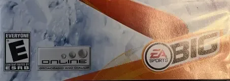 SSX 3, the ESRB box on its front