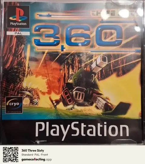 360 Three Sixty PlayStation, PAL box front