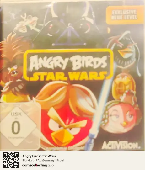 Angry Birds Star Wars Nintendo 3DS, Germany box front