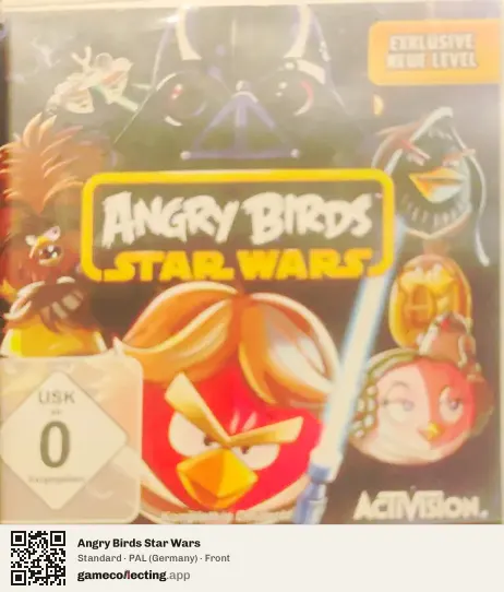 Angry Birds Star Wars Nintendo 3DS, Germany box front