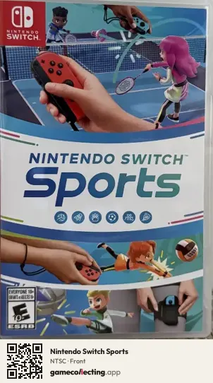Nintendo Switch Sports Nintendo Switch, NTSC box front