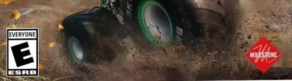 Monster Jam Showdown, the ESRB box on its front