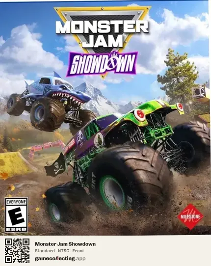 Monster Jam Showdown PlayStation 5, NTSC box front